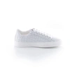 HIDE & JACK ESSENCE TOTAL LEATHER CROCO PRINTED WHITE, WHITE SOLE