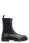 GIVENCHY SQUARED LEATHER CHELSEA BOOTS