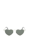 Saint Laurent Eyewear New Wave Sl 301 Lou Lou Sunglasses In Silver
