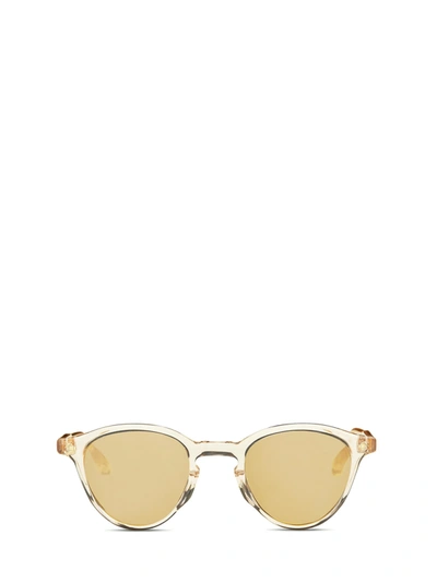 Lunetterie Générale Dolce Vita Sun Smoked Crystal/18k Gold Sunglasses