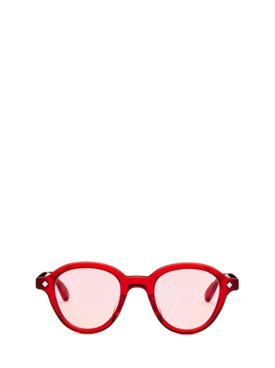 Lunetterie Générale Bon Vivant Sun Red Crystal/palladium Sunglasses