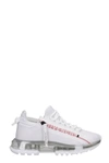 GIVENCHY SPECTRE SNEAKERS IN WHITE LEATHER