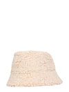 Ruslan Baginskiy Monogram Embellished Lampshade Bucket Hat In Beige