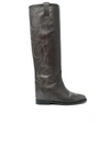 Via Roma 15 Malibu Dark Brown Camperos Boot In Brown