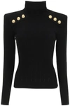 BALMAIN SWEATER WITH BUTTONS