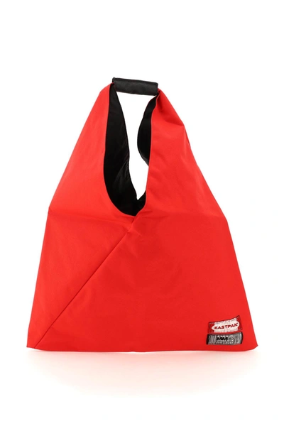 Mm6 Maison Margiela X Eastpak Japanese Bag In Red