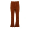 MOTHER MONK BROWN THE HUSTLER HIGH RISE JEANS