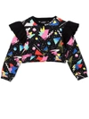 BALMAIN SWEATSHIRT WITH PRINT