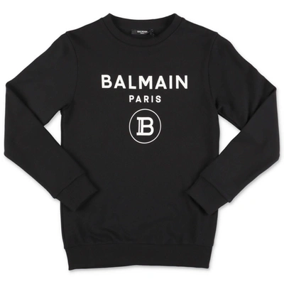 Balmain Kids' Sweater In Nero