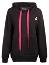 Isabel Marant Étoile Faded Black Miline Logo-print Oversized Hoodie