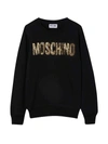 MOSCHINO UNISEX BLACK SWEATSHIRT