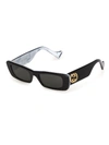 Gucci Gg0516s In Black Black Grey