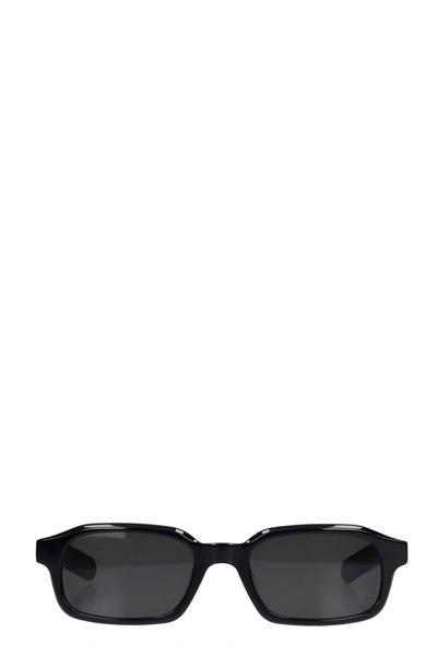 Flatlist Hanky Sunglasses In Black Pvc