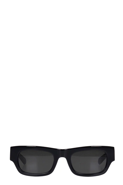 Flatlist Franky Sunglasses In Black Pvc