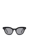 LGR L.G.R TURKANA SKIN BLACK SUNGLASSES