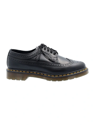 Dr. Martens Herren Vintage 3989 Quilon Leder Brogues Schuhe In Schwarz