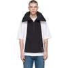 OFF-WHITE BLACK PADDED 3D ZIP SCARF