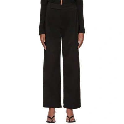 Sir Marco Wide-leg Tailored Trousers In Black
