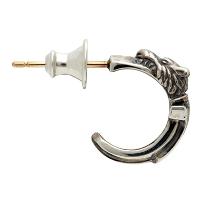 Yohji Yamamoto Silver Gothic Vampire Pierce Single Earring | ModeSens