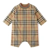 BURBERRY Baby Check Michael Jumpsuit