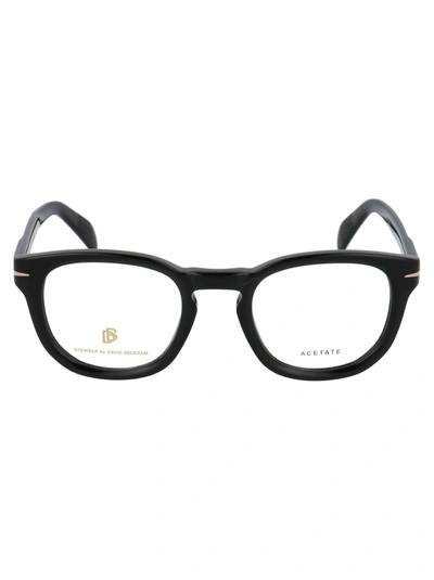 Db Eyewear By David Beckham Db 7050 Glasses In Bsc Black Silver