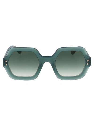 Isabel Marant Im 0004/s Sunglasses In 1ed9k Green
