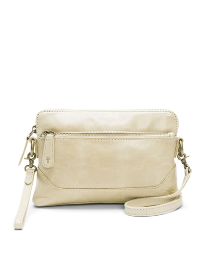 Frye Melissa Wallet Crossbody Bag In Parchment