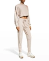 Alo Yoga Muse Sweatpants In Dusty Pink