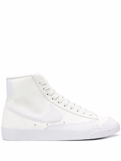 Nike Blazer Mid 77 Next Nature Trainers In White