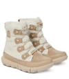 Sorel Explorer Ii Joan Snow Boots In Ancient Fossil, Sea Salt