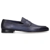 SANTONI LOAFERS 17511 CALFSKIN