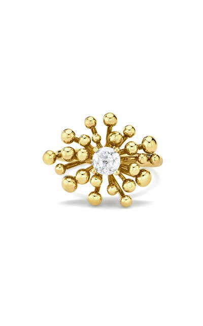 Vram Nocturne 18k Yellow Gold Diamond Mini Ring