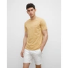 Club Monaco Williams Pocket Tee In Tan