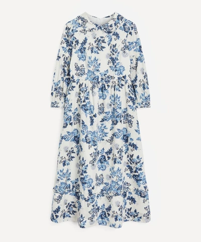 Yolke Ophelia Day Dress In Blue