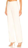 Theory Treeca Straight Leg Pants In Cream