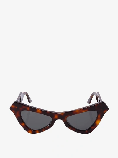 Marni Acetate Sunglasses - Atterley In Brown