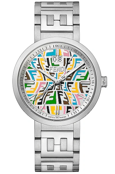 Fendi Forever  39mm Watch In Stainless Steel