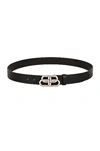 Balenciaga Bb Large Belt In Black