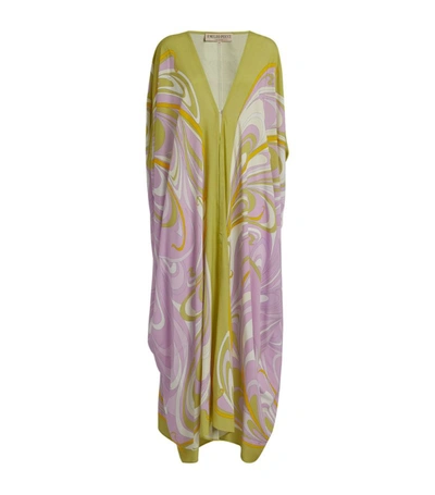 Emilio Pucci Lilla Kaftan In Purple