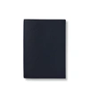 Smythson Evergreen Refillable Notebook In Ludlow In Navy