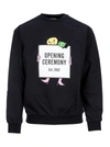 OPENING CEREMONY OPENING CEREMONY GRAPHIC PRINTED CREWNECK SWEATSHIRT