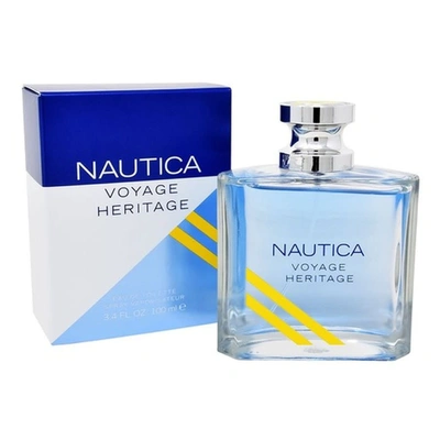 Nautica Mens Voyage Heritage Edt Spray 3.4 oz Fragrances 3614224686833 In N,a