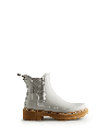 Hunter Women's Refined Stitch Detail Chelsea Boots In White