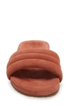 Seychelles Low Key Slide Sandal In Terracotta