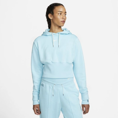 Nike Sportswear Icon Clash Women s Easy Fleece Hoodie In Copa copa bleached Aqua sail ModeSens