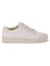 Greats Men's Royale Quilted Lace-up Sneakers In Grey