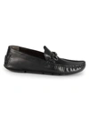 To Boot New York Men's Men's San Bit Leather Driving Loafers In Black