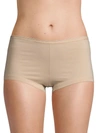 Ava & Aiden Women's Stretch Cotton Boyshorts In Nude