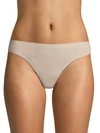 Ava & Aiden Women's No Show Stretch Thong In Nude