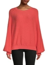 Free People Women's Found My Friend Pullover Sweater In Cactus Blossom